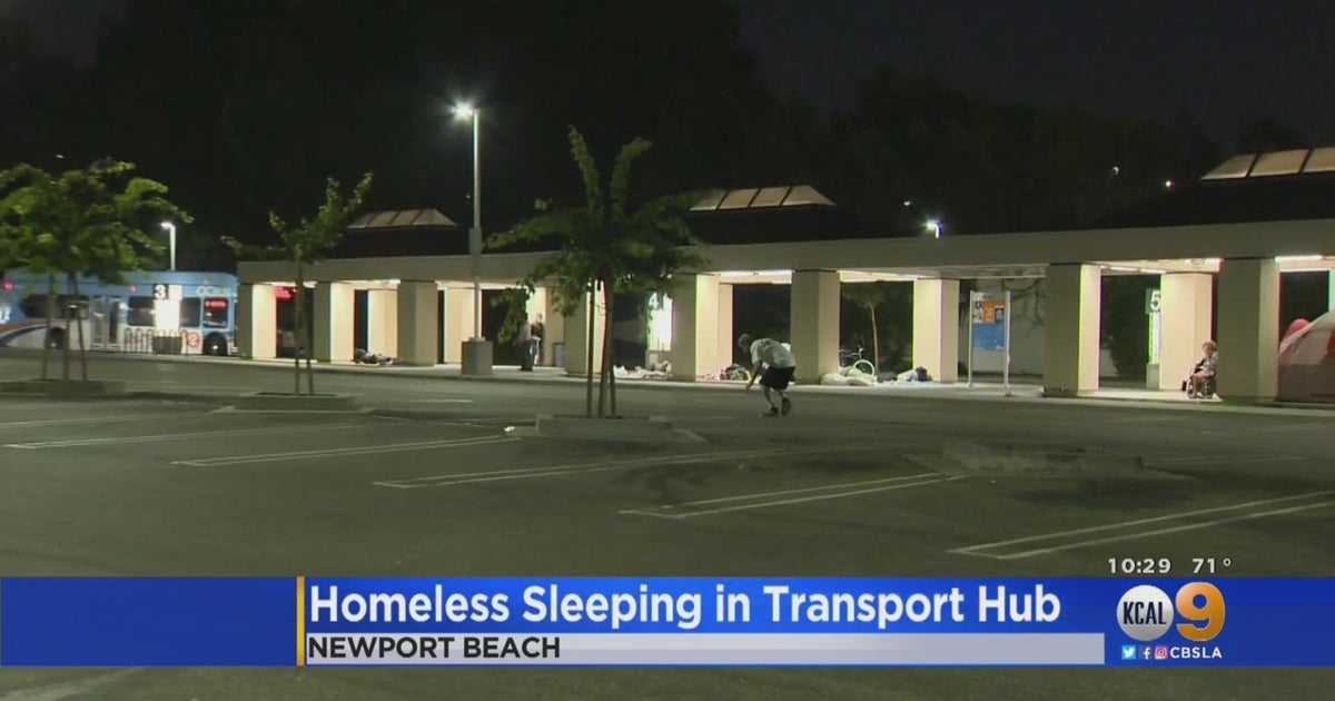 OC Requests Help To Curb Growing Homeless Encampment At Newport Transit ...