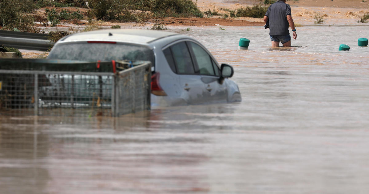 Spain Floods: Torrential Rains Inundate Valencia, Murcia And Eastern ...