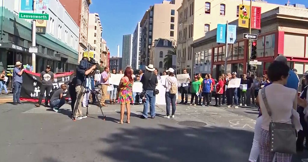 Activists Stage DieIn, Demand Traffic Safety At Dangerous Tenderloin Intersection CBS San