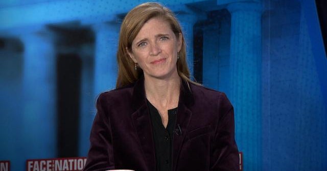 Samantha Power on climate change: "We've got to meet our commitments and then become much more ambitious"
