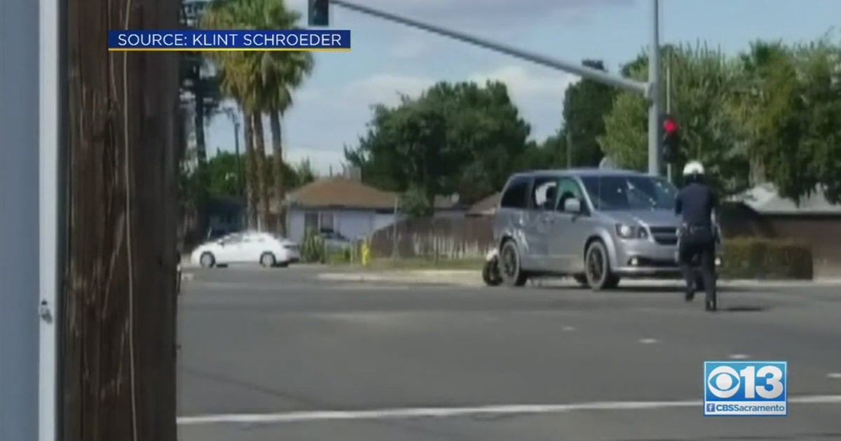 VIDEO Wild HighSpeed Chase Ends In Yuba City With Police Opening Fire