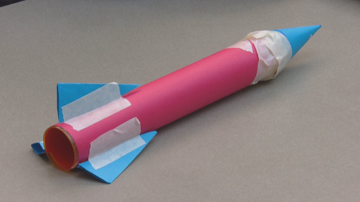 'This Was 100% Fun': Student Build & Launch Rockets In STEAM Project ...