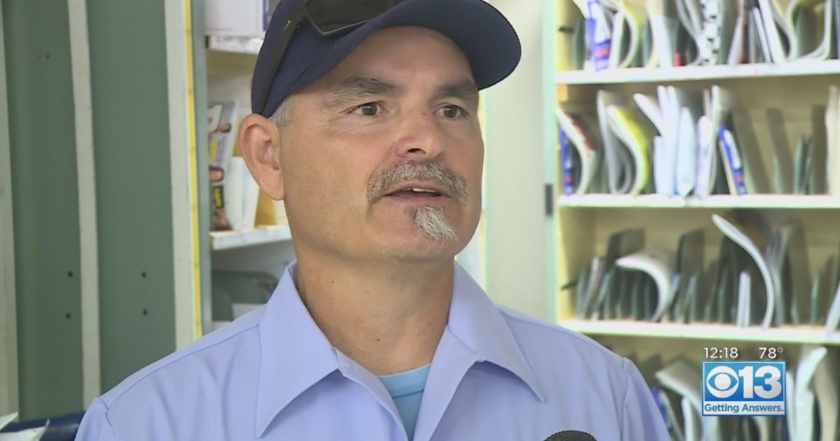 Orangevale Mailman Honored After Helping Save Toddler's Life CBS
