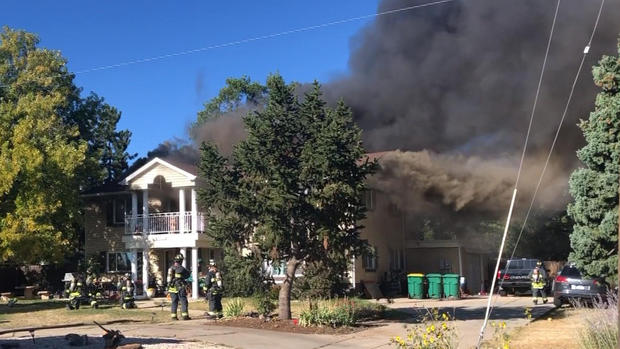 Lakewood House Fire At South Quail Street And West Exposition Avenue 