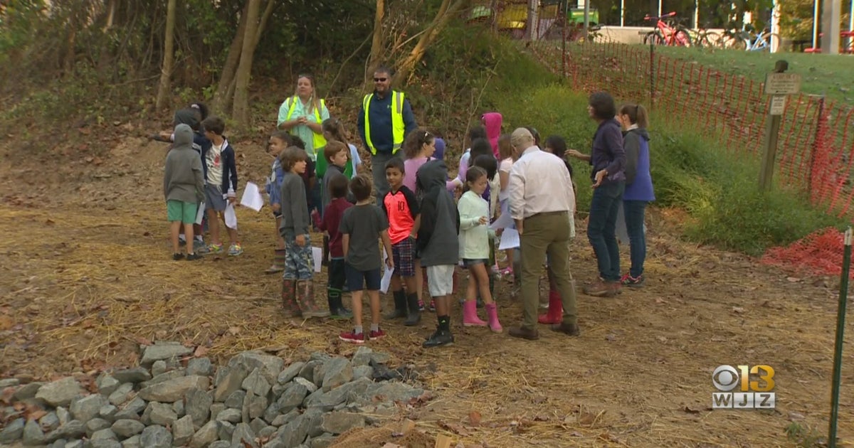 Park School Students Take Field Trip To Moores Run Stream As