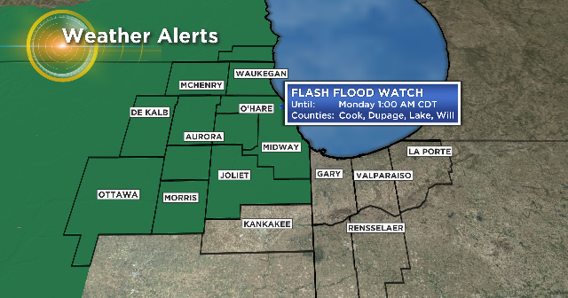 Chicago Weather: Heavy Rain, Flash Flood Watch - CBS Chicago