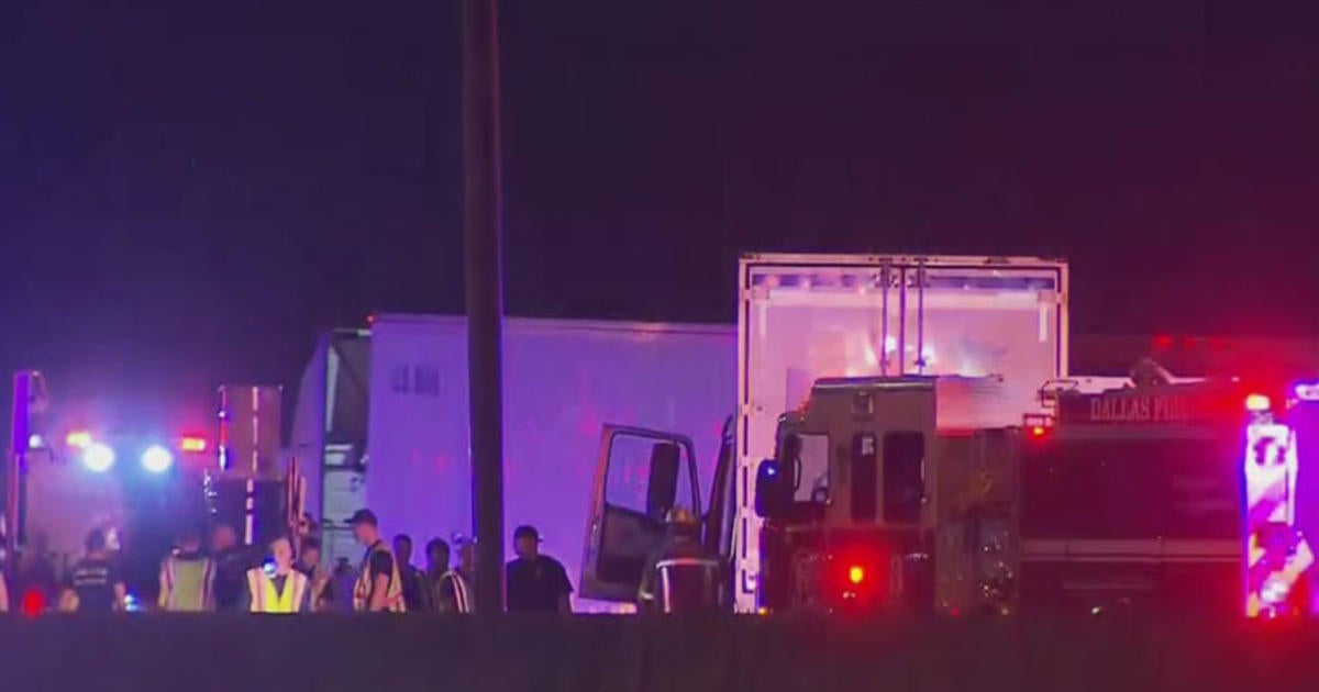 1 Dead After Crash Involving 18 Wheeler In Dallas Cbs Texas