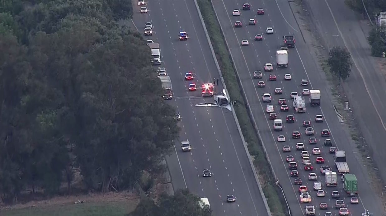 fiery-crash-disrupts-morning-commute-on-i-80-near-vacaville-cbs-san