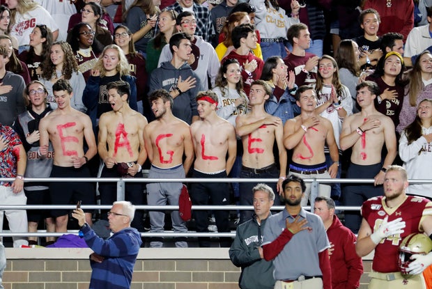 COLLEGE FOOTBALL: SEP 13 Kansas at Boston College