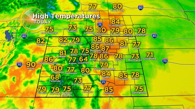 DMA Today Highs NDFD 