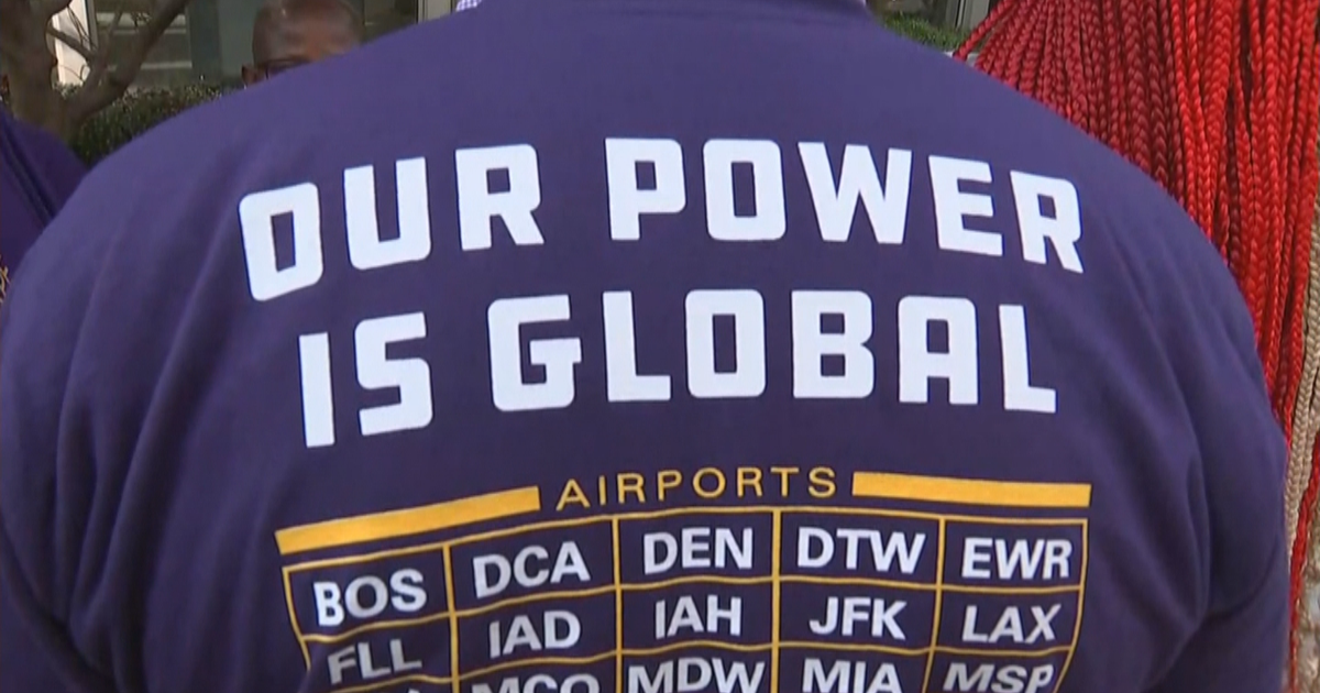 Office Cleaners Union Members Demonstrating For Fair Wages, Better