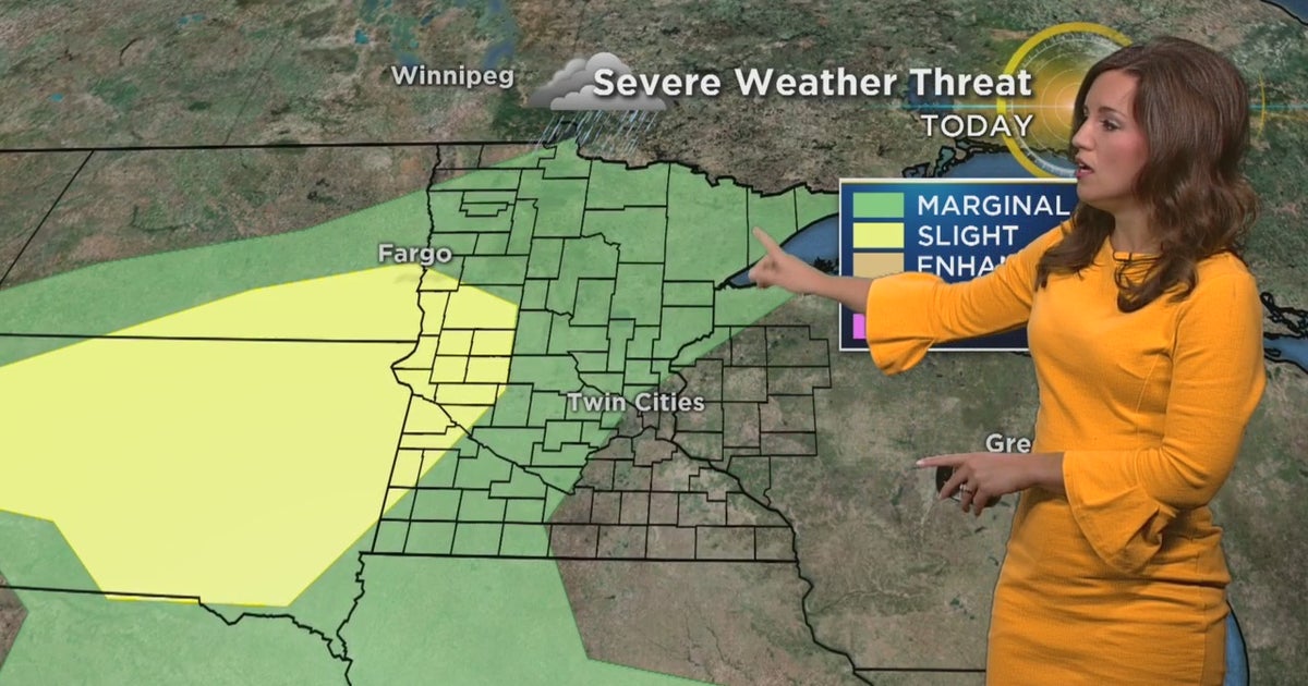 Minnesota Weather Severe Storms Possible Sunday; SummerLike