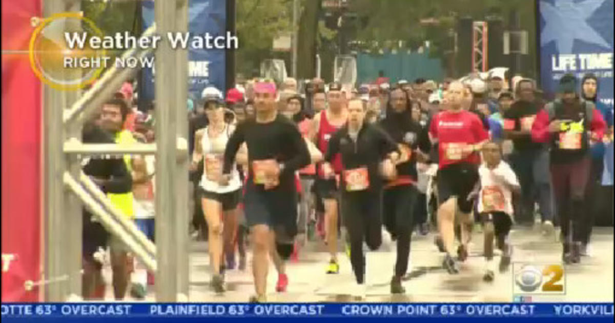 Chicago Half Marathon Kicks Off Despite Rain CBS Chicago