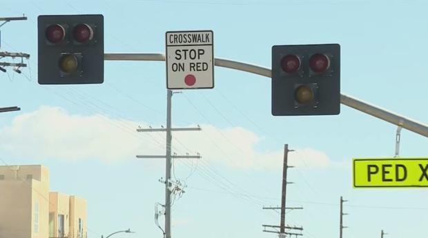 State-Of-The-Art Crosswalk Opens At Valley Glen Intersection Where Crossing Guard Was Killed 