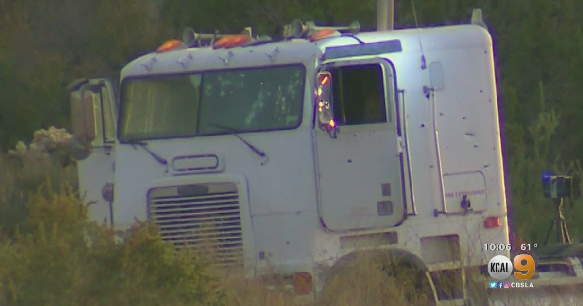 Big-Rig Driver Shot, Killed After Ramming Patrol Car In California ...