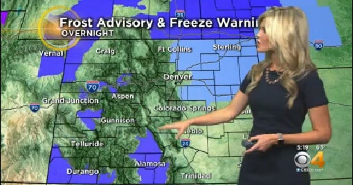 Denver Weather: Chilly Night In Store - CBS Colorado