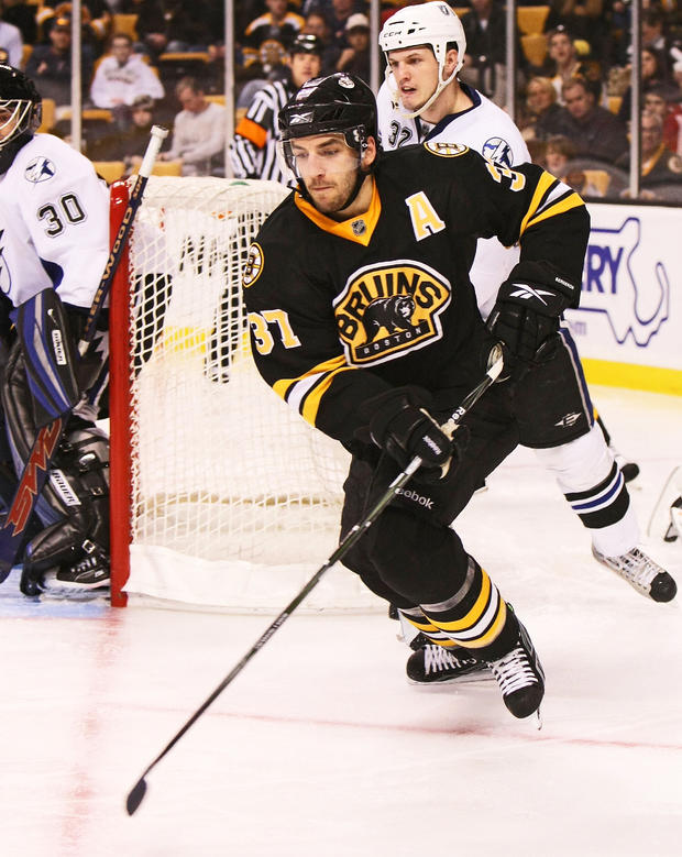 Patrice Bergeron in 2009 