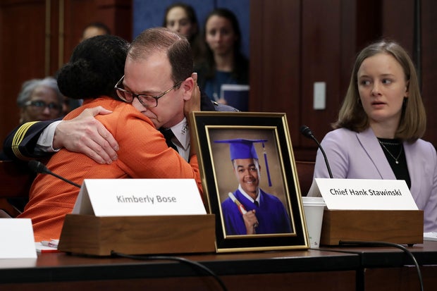Senate Democrats Discuss Protecting Children From Gun Violence With Survivors And Victims Of Attacks