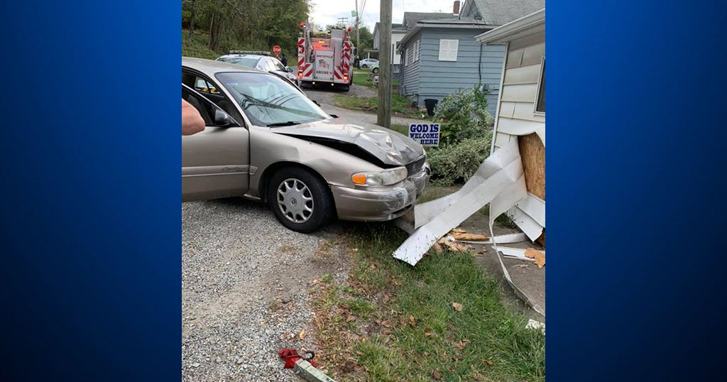 Driver Crashes Vehicle Into Home In Bentleyville CBS Pittsburgh