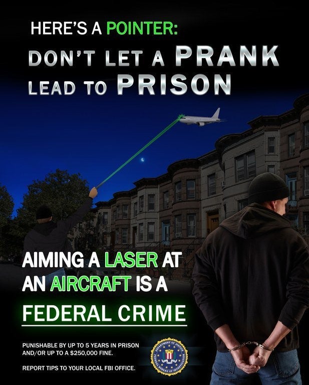 laser pointer PSA 