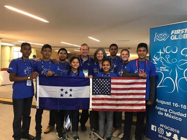 Team Honduras in Mexico City 