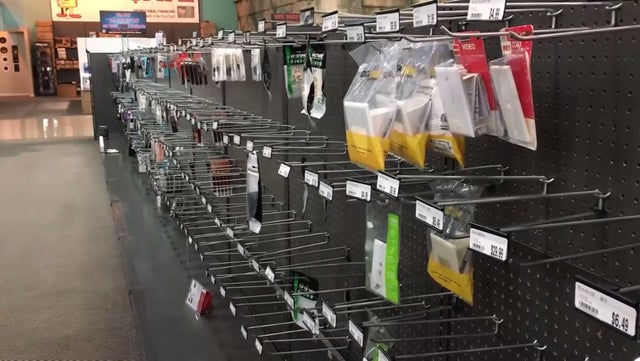 Fry's Empty Shelves 