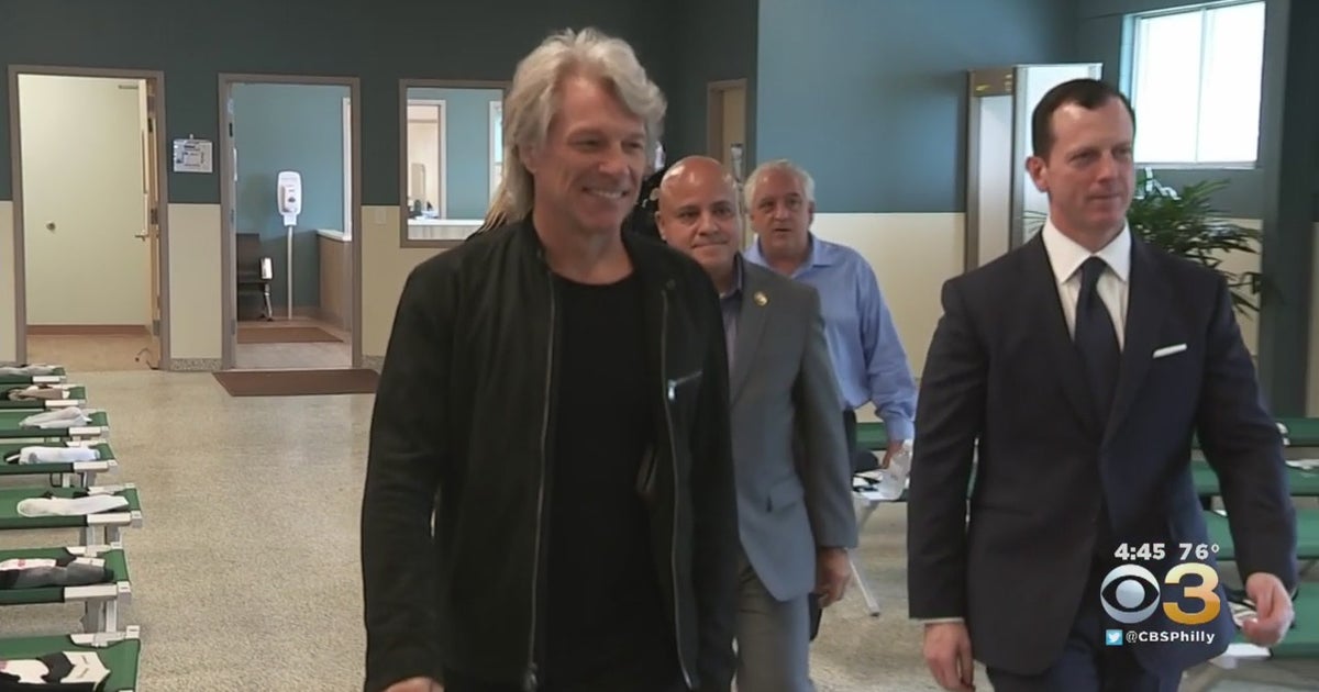 Rocker Jon Bon Jovi Takes Part In Camden Shelter's Open House On World