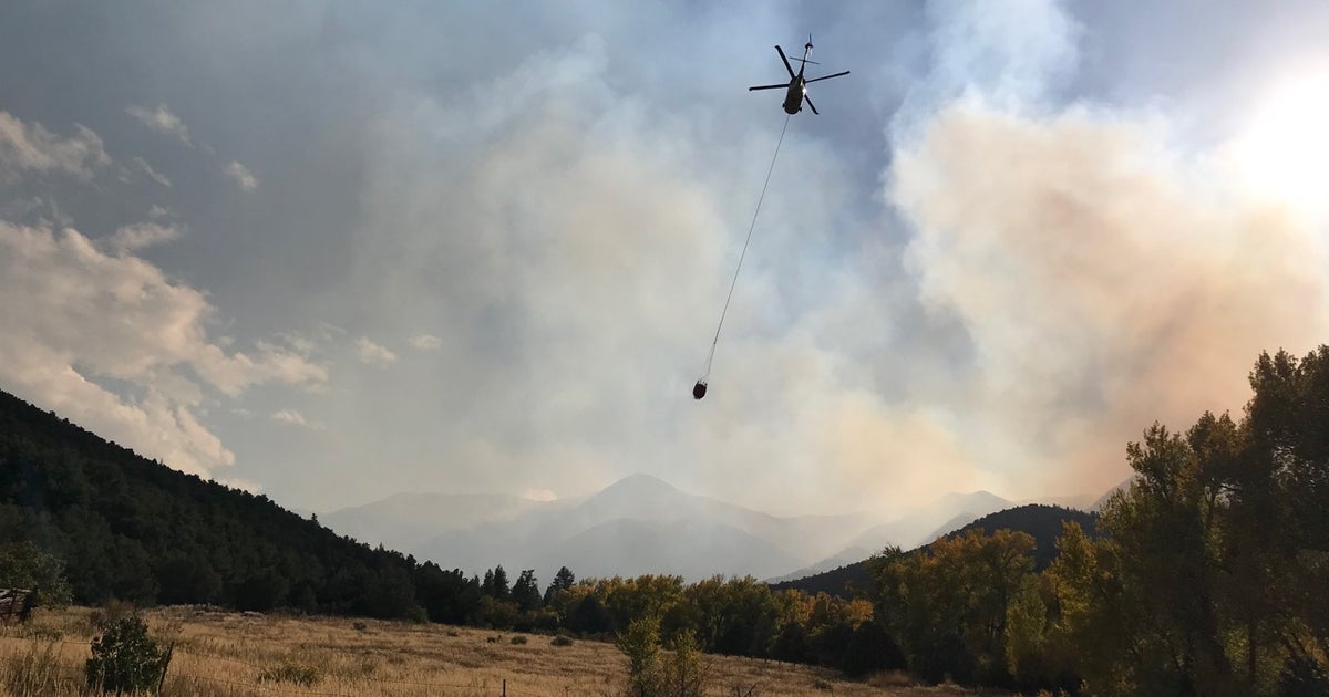 Dry, Windy Weather Provides Challenges For Firefighters Battling Decker