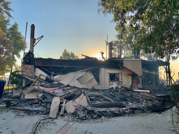 porter ranch fire house 