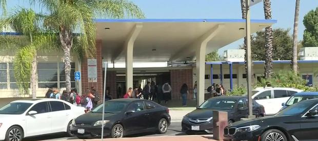 Freshman Tackled By Fellow Students After Producing Gun In La Habra High School 