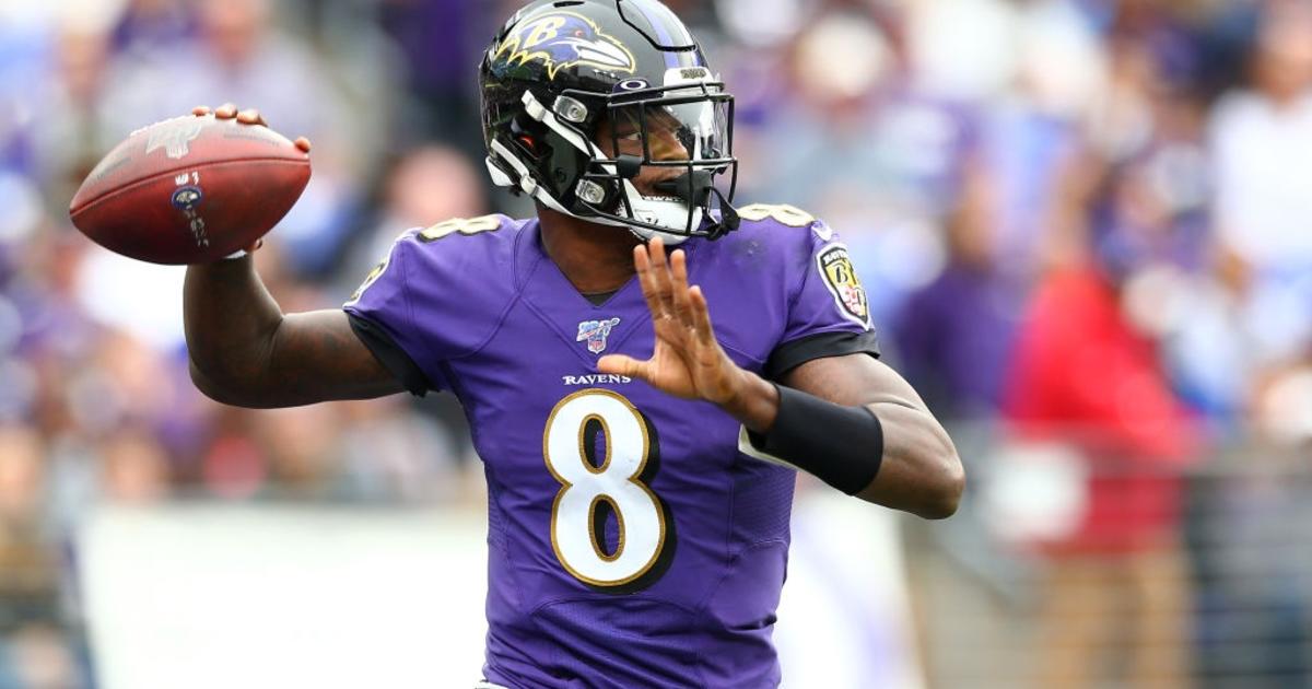 Lamar Jackson-Led Ravens Are No. 1 In The AFC - CBS Baltimore