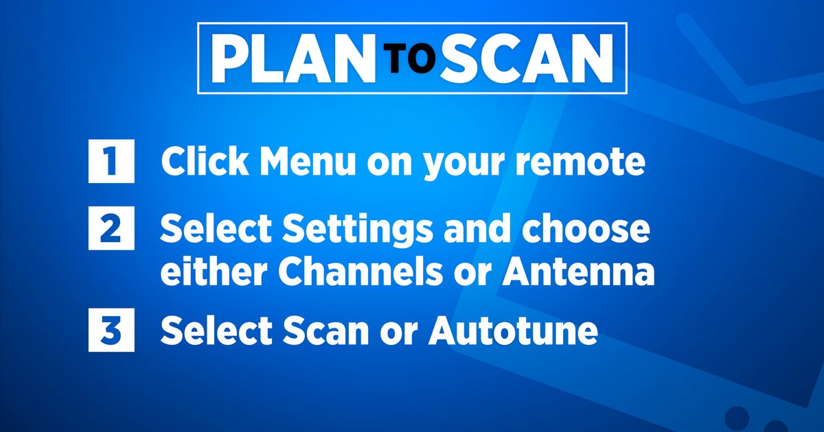 Remember To Rescan Your Television On Friday, October 18 - CBS Chicago