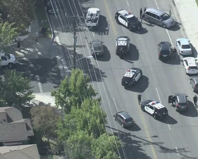 One Person Shot, Killed By LAPD In Sherman Oaks 