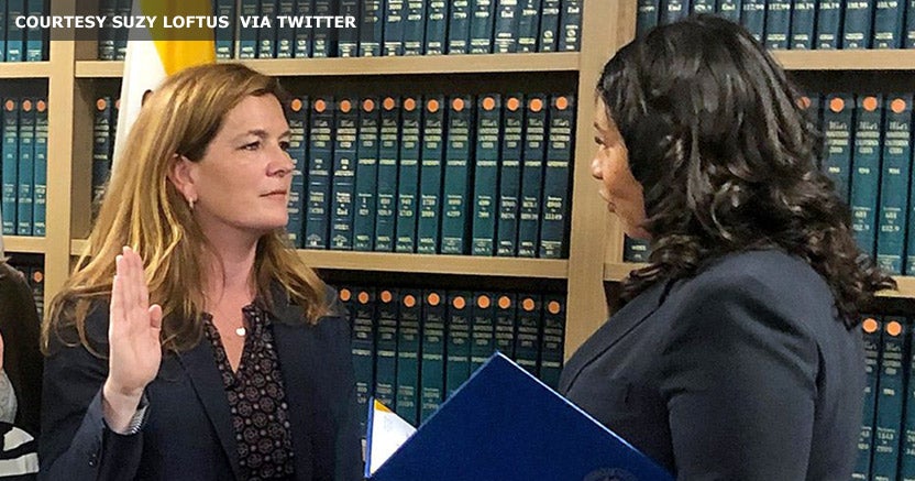 S.F. Mayor Breed Swears In Suzy Loftus Interim District Attorney - CBS ...