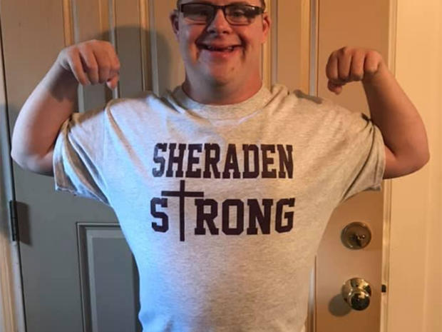 sheraden strong t shirt 