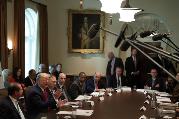 President Donald Trump Meets With His Cabinet At The White House 