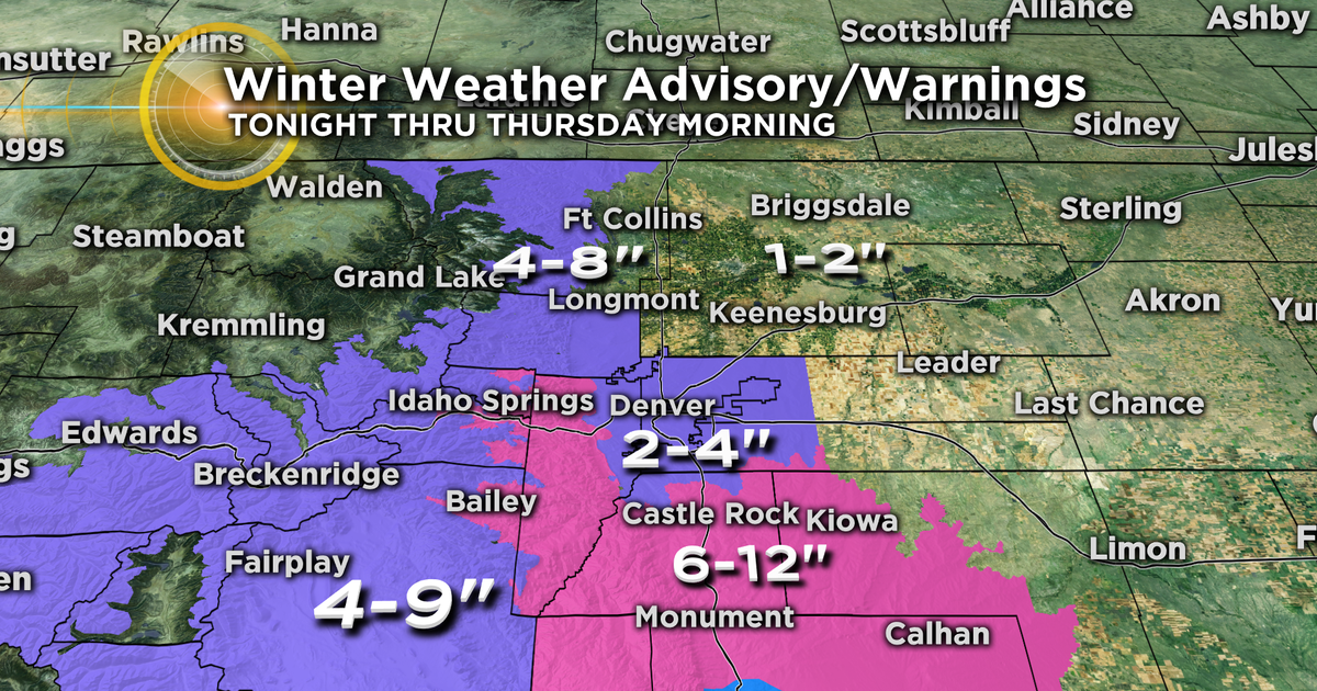 Colorado Weather: Quick Shot Of Snow On The Move Into The Front Range ...
