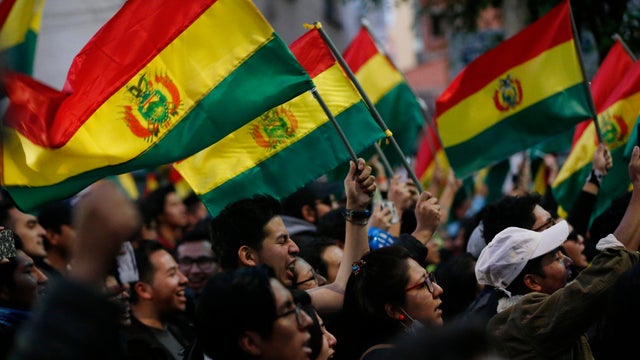 APTOPIX Bolivia Elections 