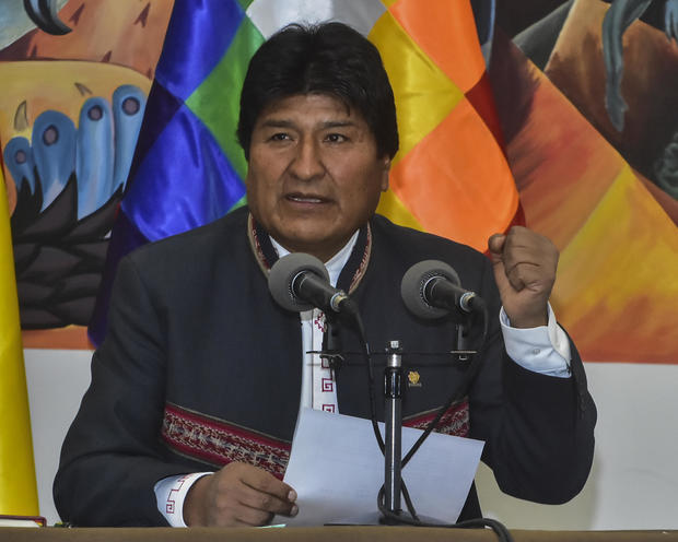 President Evo Morales Press Conference 