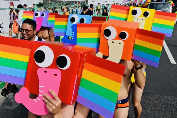 TAIWAN-LGBT-PRIDE-PARADE 