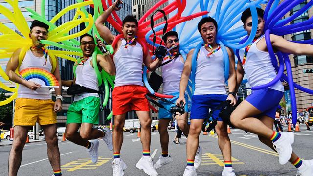TAIWAN-LGBT-PRIDE-PARADE 