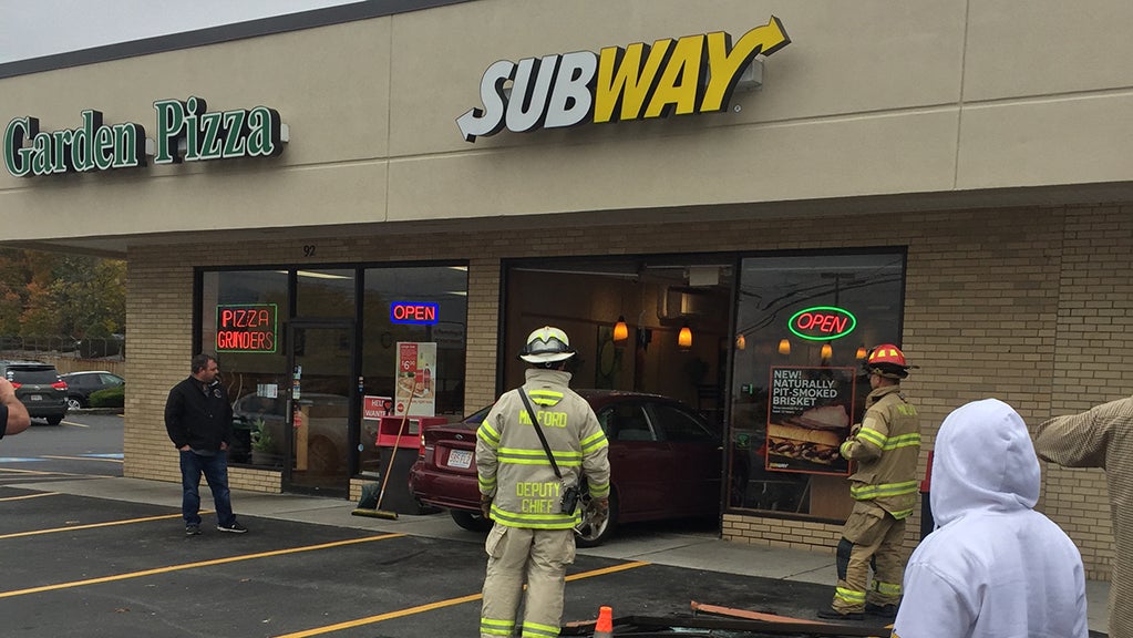 Car Crashes Through Milford Subway Restaurant, Seriously Injuring ...