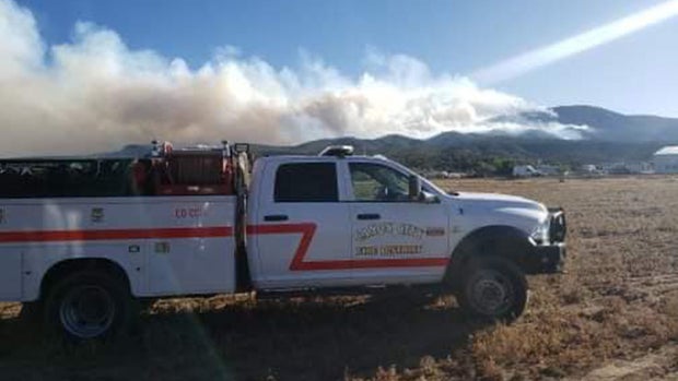 Canon City fire truck to Kincade Fire (Canon City Area Fire Protetion District) 