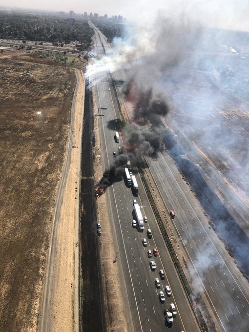 I5 FIRE AERIAL 