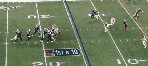 Brady touchdown to Edelman 