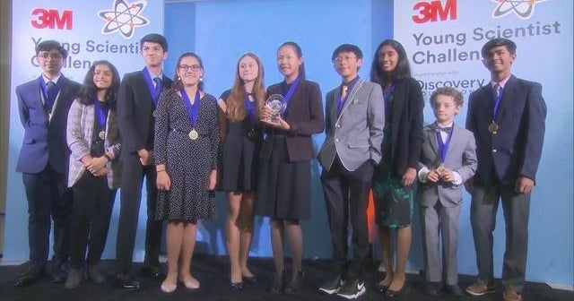 14-year-old wins 3M Young Scientist Challenge with nano particle liquid bandage