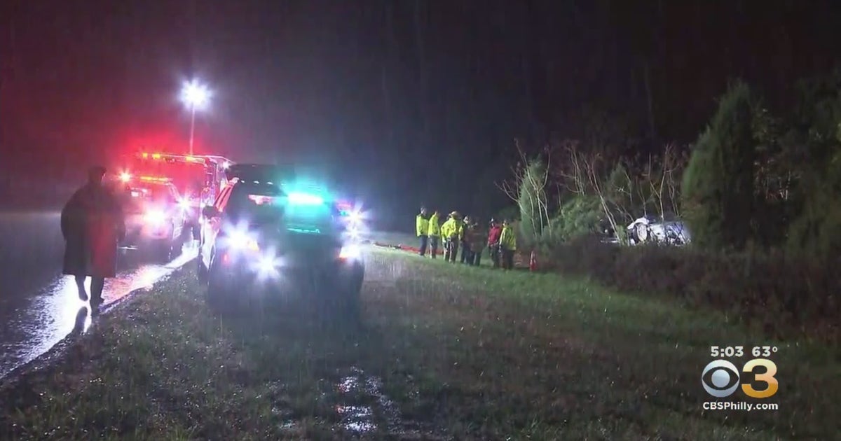 1 Killed, 1 Injured In Crash On Route 55 In Deptford Township - CBS ...