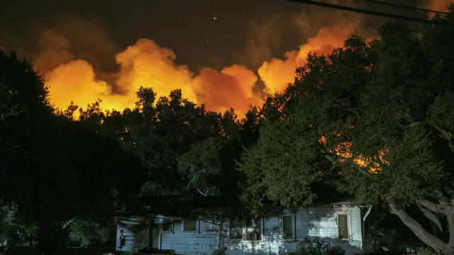 "Extreme" Santa Ana Winds Spark New Wildfires In Southern California 