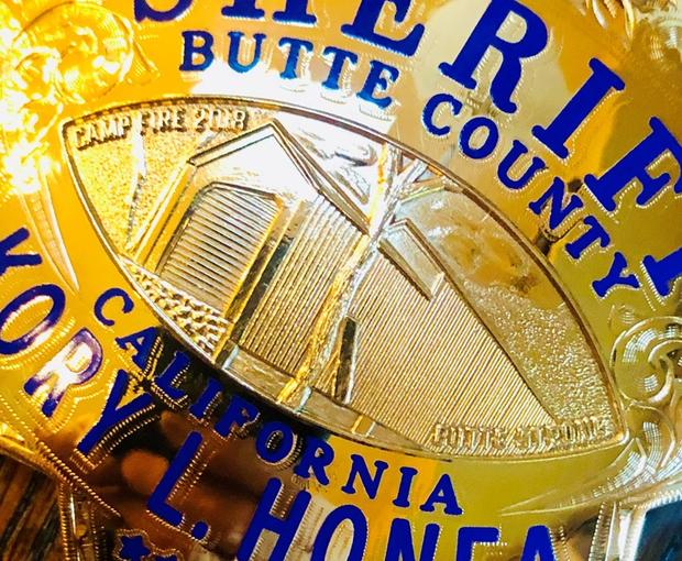 butte sheriff new badge 