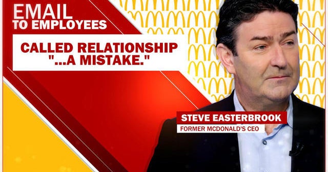 McDonald CEO fired for "consensual" relationship with employee